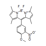 5,5-二氟-10-(4-甲氧基-3-硝基苯基)-1,3,7,9-四甲基-5H-二吡咯并[1,2-c:2’,1’-f][1,3,2]二氮杂环己硼烷-4-鎓-5-盐