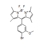 10-(4-溴-3-甲氧基苯基)-5,5-二氟-1,3,7,9-四甲基-5H-二吡咯并[1,2-c:2’,1’-f][1,3,2]二氮杂环己硼烷-4-鎓-5-盐