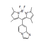5,5-二氟-10-(咪唑并[1,2-a]吡啶-7-基)-1,3,7,9-四甲基-5H-二吡咯并[1,2-c:2’,1’-f][1,3,2]二氮杂环己硼烷-4-鎓-5-盐