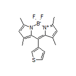 5,5-二氟-1,3,7,9-四甲基-10-(3-噻吩基)-5H-二吡咯并[1,2-c:2’,1’-f][1,3,2]二氮杂环己硼烷-4-鎓-5-盐