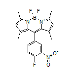 5,5-二氟-10-(4-氟-3-硝基苯基)-1,3,7,9-四甲基-5H-二吡咯并[1,2-c:2’,1’-f][1,3,2]二氮杂环己硼烷-4-鎓-5-盐
