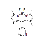 5,5-二氟-1,3,7,9-四甲基-10-(3-吡啶基)-5H-二吡咯并[1,2-c:2’,1’-f][1,3,2]二氮杂环己硼烷-4-鎓-5-盐