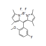 5,5-二氟-10-(5-氟-2-甲氧基苯基)-1,3,7,9-四甲基-5H-二吡咯并[1,2-c:2’,1’-f][1,3,2]二氮杂环己硼烷-4-鎓-5-盐