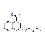 1-[3-(乙氧基甲氧基)-1-萘基]乙酮