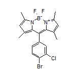 10-(4-溴-3-氯苯基)-5,5-二氟-1,3,7,9-四甲基-5H-二吡咯并[1,2-c:2’,1’-f][1,3,2]二氮杂环己硼烷-4-鎓-5-盐
