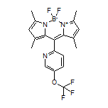 5,5-二氟-1,3,7,9-四甲基-10-[5-(三氟甲氧基)-2-吡啶基]-5H-二吡咯并[1,2-c:2’,1’-f][1,3,2]二氮杂环己硼烷-4-鎓-5-盐