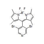 10-(3,5-二溴-4-吡啶基)-5,5-二氟-1,3,7,9-四甲基-5H-二吡咯并[1,2-c:2’,1’-f][1,3,2]二氮杂环己硼烷-4-鎓-5-盐