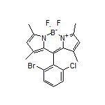 10-(2-溴-6-氯苯基)-5,5-二氟-1,3,7,9-四甲基-5H-二吡咯并[1,2-c:2’,1’-f][1,3,2]二氮杂环己硼烷-4-鎓-5-盐
