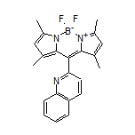 5,5-二氟-1,3,7,9-四甲基-10-(2-喹啉基)-5H-二吡咯并[1,2-c:2’,1’-f][1,3,2]二氮杂环己硼烷-4-鎓-5-盐