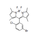 10-(5-溴-2-氯苯基)-5,5-二氟-1,3,7,9-四甲基-5H-二吡咯并[1,2-c:2’,1’-f][1,3,2]二氮杂环己硼烷-4-鎓-5-盐
