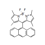 10-(9-蒽基)-5,5-二氟-1,3,7,9-四甲基-5H-二吡咯并[1,2-c:2’,1’-f][1,3,2]二氮杂环己硼烷-4-鎓-5-盐