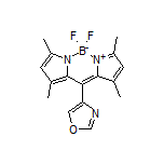 5,5-二氟-1,3,7,9-四甲基-10-(4-噁唑基)-5H-二吡咯并[1,2-c:2’,1’-f][1,3,2]二氮杂环己硼烷-4-鎓-5-盐