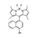 10-(4-溴-1-萘基)-5,5-二氟-1,3,7,9-四甲基-5H-二吡咯并[1,2-c:2’,1’-f][1,3,2]二氮杂环己硼烷-4-鎓-5-盐
