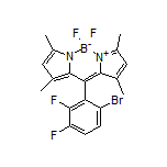 10-(6-溴-2,3-二氟苯基)-5,5-二氟-1,3,7,9-四甲基-5H-二吡咯并[1,2-c:2’,1’-f][1,3,2]二氮杂环己硼烷-4-鎓-5-盐