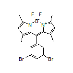 10-(3,5-二溴苯基)-5,5-二氟-1,3,7,9-四甲基-5H-二吡咯并[1,2-c:2’,1’-f][1,3,2]二氮杂环己硼烷-4-鎓-5-盐