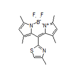 5,5-二氟-1,3,7,9-四甲基-10-(4-甲基-2-噻唑基)-5H-二吡咯并[1,2-c:2’,1’-f][1,3,2]二氮杂环己硼烷-4-鎓-5-盐