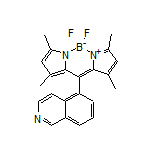 5,5-二氟-10-(5-异喹啉基)-1,3,7,9-四甲基-5H-二吡咯并[1,2-c:2’,1’-f][1,3,2]二氮杂环己硼烷-4-鎓-5-盐
