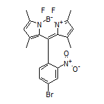 10-(4-溴-2-硝基苯基)-5,5-二氟-1,3,7,9-四甲基-5H-二吡咯并[1,2-c:2’,1’-f][1,3,2]二氮杂环己硼烷-4-鎓-5-盐
