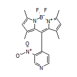 5,5-二氟-1,3,7,9-四甲基-10-(3-硝基-4-吡啶基)-5H-二吡咯并[1,2-c:2’,1’-f][1,3,2]二氮杂环己硼烷-4-鎓-5-盐