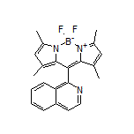 5,5-二氟-10-(1-异喹啉基)-1,3,7,9-四甲基-5H-二吡咯并[1,2-c:2’,1’-f][1,3,2]二氮杂环己硼烷-4-鎓-5-盐