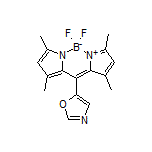 5,5-二氟-1,3,7,9-四甲基-10-(5-噁唑基)-5H-二吡咯并[1,2-c:2’,1’-f][1,3,2]二氮杂环己硼烷-4-鎓-5-盐