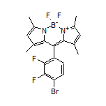 10-(4-溴-2,3-二氟苯基)-5,5-二氟-1,3,7,9-四甲基-5H-二吡咯并[1,2-c:2’,1’-f][1,3,2]二氮杂环己硼烷-4-鎓-5-盐