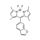 10-(6-苯并呋喃基)-5,5-二氟-1,3,7,9-四甲基-5H-二吡咯并[1,2-c:2’,1’-f][1,3,2]二氮杂环己硼烷-4-鎓-5-盐
