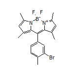 10-(3-溴-4-甲基苯基)-5,5-二氟-1,3,7,9-四甲基-5H-二吡咯并[1,2-c:2’,1’-f][1,3,2]二氮杂环己硼烷-4-鎓-5-盐