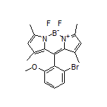 10-(2-溴-6-甲氧基苯基)-5,5-二氟-1,3,7,9-四甲基-5H-二吡咯并[1,2-c:2’,1’-f][1,3,2]二氮杂环己硼烷-4-鎓-5-盐