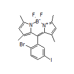 10-(2-溴-5-碘苯基)-5,5-二氟-1,3,7,9-四甲基-5H-二吡咯并[1,2-c:2’,1’-f][1,3,2]二氮杂环己硼烷-4-鎓-5-盐