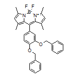 10-[3,4-双(苄氧基)苯基]-5,5-二氟-1,3,7,9-四甲基-5H二吡咯并[1,2-c:2’,1’-f][1,3,2]二氮杂环己硼烷-4-鎓-5-盐