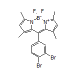 10-(3,4-二溴苯基)-5,5-二氟-1,3,7,9-四甲基-5H-二吡咯并[1,2-c:2’,1’-f][1,3,2]二氮杂环己硼烷-4-鎓-5-盐