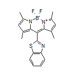 10-(2-苯并噻唑基)-5,5-二氟-1,3,7,9-四甲基-5H-二吡咯并[1,2-c:2’,1’-f][1,3,2]二氮杂环己硼烷-4-鎓-5-盐
