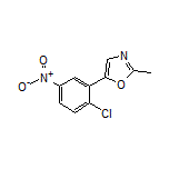 5-(2-氯-5-硝基苯基)-2-甲基噁唑
