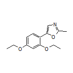 5-(2,4-二乙氧基苯基)-2-甲基噁唑