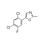 5-(2,4-二氯-5-氟苯基)-2-甲基噁唑