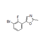 5-(3-溴-2-氟苯基)-2-甲基噁唑