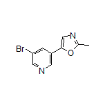 5-(5-溴-3-吡啶基)-2-甲基噁唑