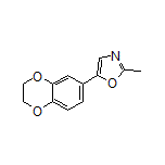 5-(2,3-二氢苯并[b][1,4]二噁英-6-基)-2-甲基噁唑