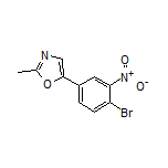 5-(4-溴-3-硝基苯基)-2-甲基噁唑
