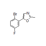 5-(2-溴-5-氟苯基)-2-甲基噁唑