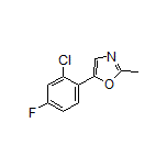 5-(2-氯-4-氟苯基)-2-甲基噁唑