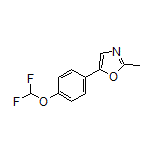 5-[4-(二氟甲氧基)苯基]-2-甲基噁唑