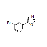 5-(3-溴-2-甲基苯基)-2-甲基噁唑