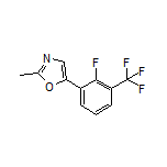 5-[2-氟-3-(三氟甲基)苯基]-2-甲基噁唑