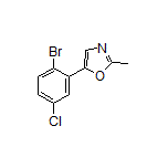 5-(2-溴-5-氯苯基)-2-甲基噁唑