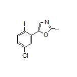 5-(5-氯-2-碘苯基)-2-甲基噁唑