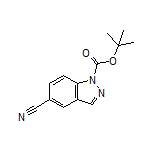 1-Boc-吲唑-5-甲腈
