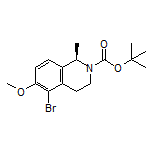 (R)-5-溴-2-Boc-6-甲氧基-1-甲基-1,2,3,4-四氢异喹啉
