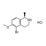 (R)-5-溴-6-甲氧基-1-甲基-1,2,3,4-四氢异喹啉盐酸盐
